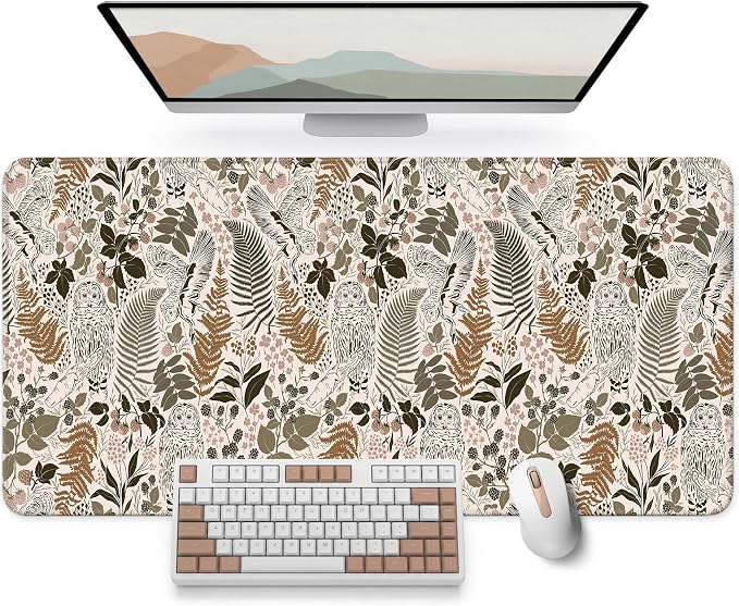 Large Mouse Pad for Desktop, Cute Desk Mat Pad Protector for Work & Gaming by Zapdesk