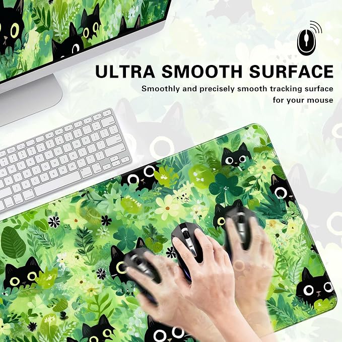 Desk Cover Mat, Extended Large Anime Mouse Pad, Computer Laptop Mat Desk Decor - Image 3