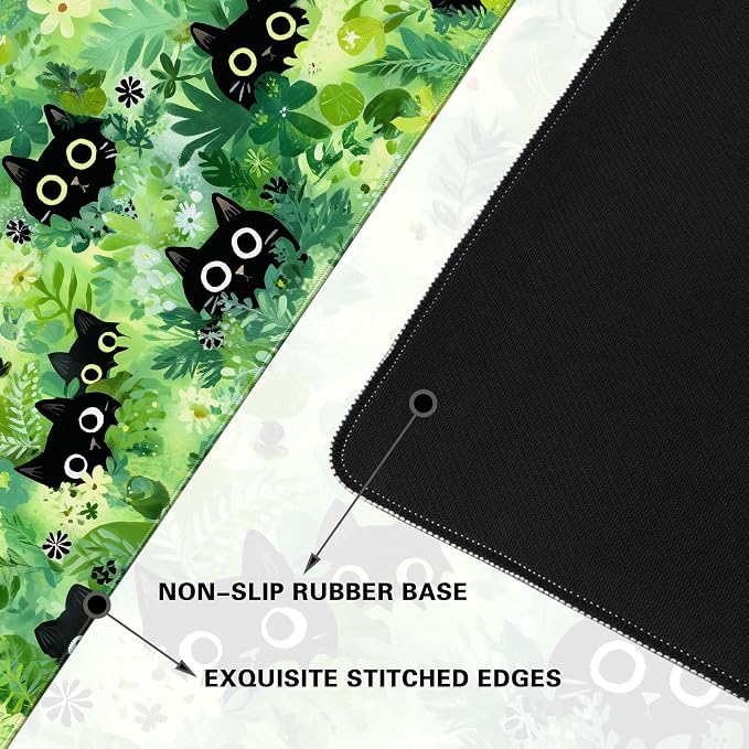 Desk Cover Mat, Extended Large Anime Mouse Pad, Computer Laptop Mat Desk Decor - Image 4