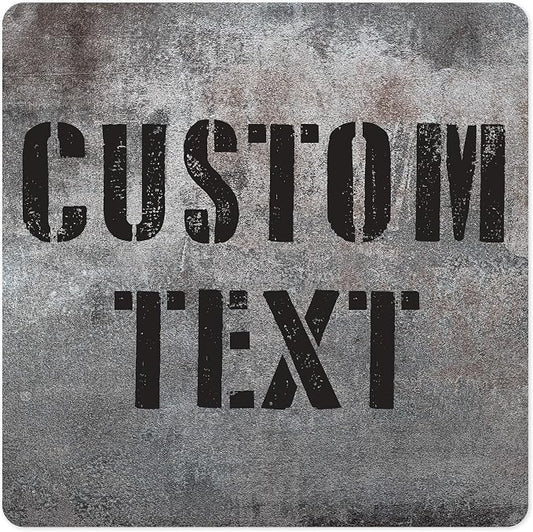 Custom Sign, Custom Street Sign, 11 Font Colors, 13 Font Styles, 4 Hole Options by MySignCenter
