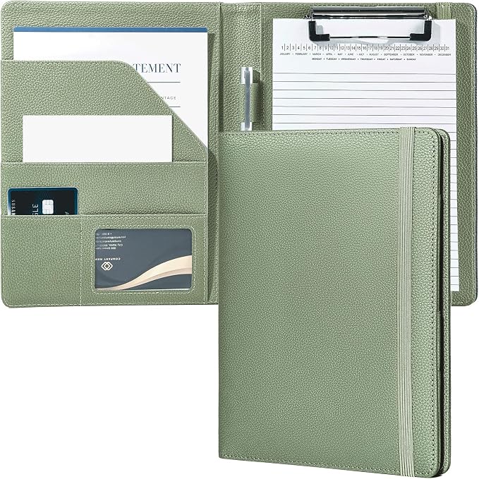 Mymazn Junior Padfolio Portfolio Folder, Small A5 Clipboard by Mymazn