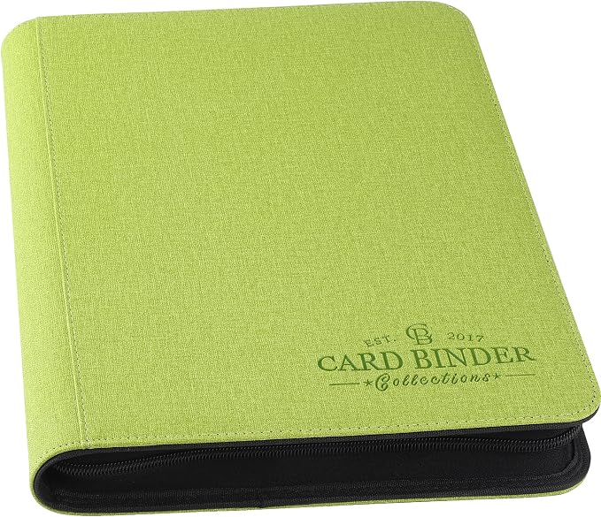 Trading Card Binder, Card Collection Binder Album Folder by Foalgo
