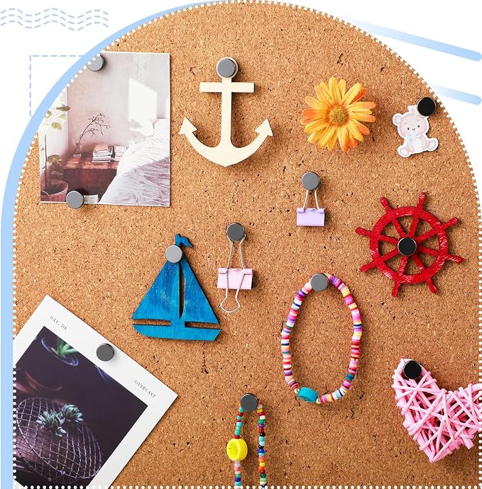 Shimeyao 30 Pcs Vintage Push Pins, Large Metal Thumb Tacks - Image 6