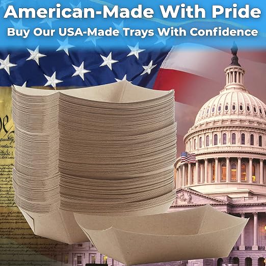 Avant Grub Eco Friendly USA-Made 3lb Food Holder Trays - Image 3