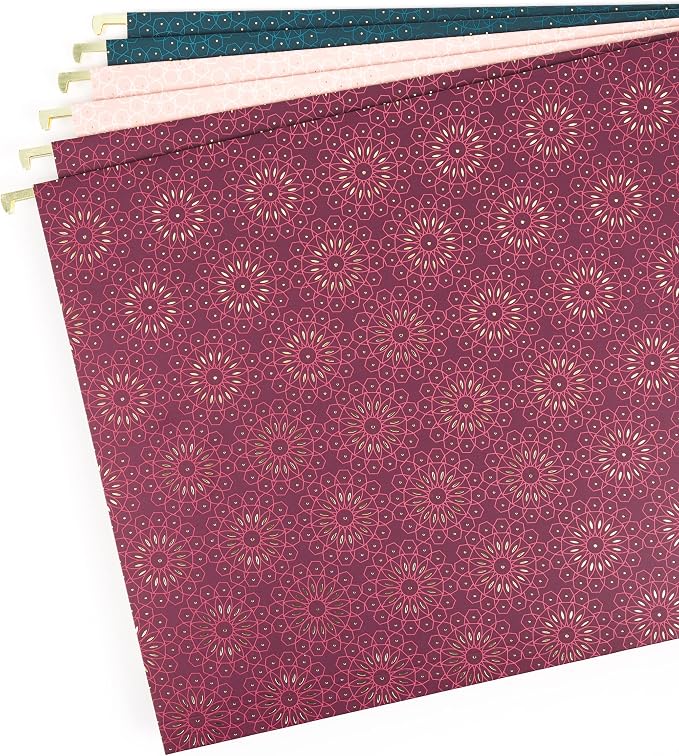 U Brands Fashion Hanging File Folders, Office Supplies - Image 3