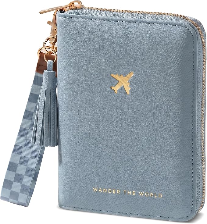 Beautiful Passport Holder And Travel Wallet by ZICOTO