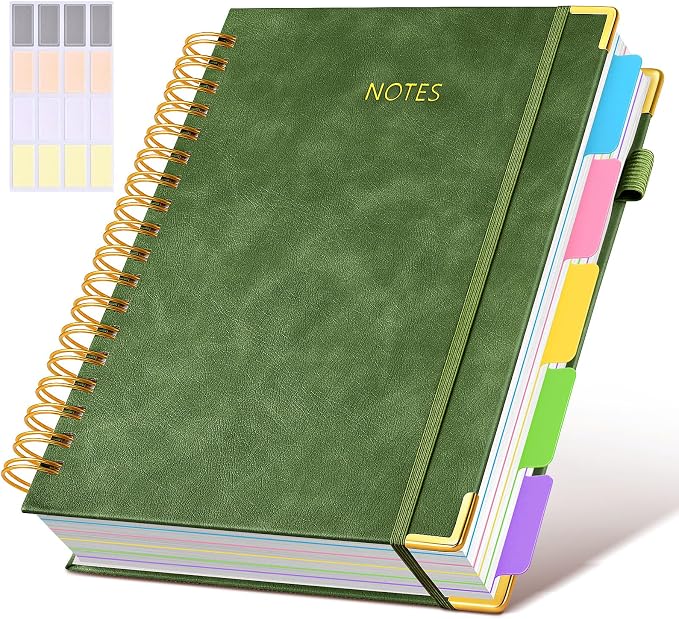 Hardcover Spiral Notebook journal by dilitego