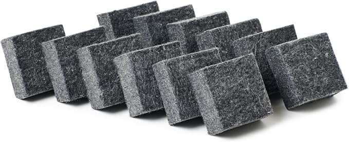 Charles Leonard Multi-Purpose Felt Erasers Class Pack, 2 x 2 Inches Each by CharlesLeonard