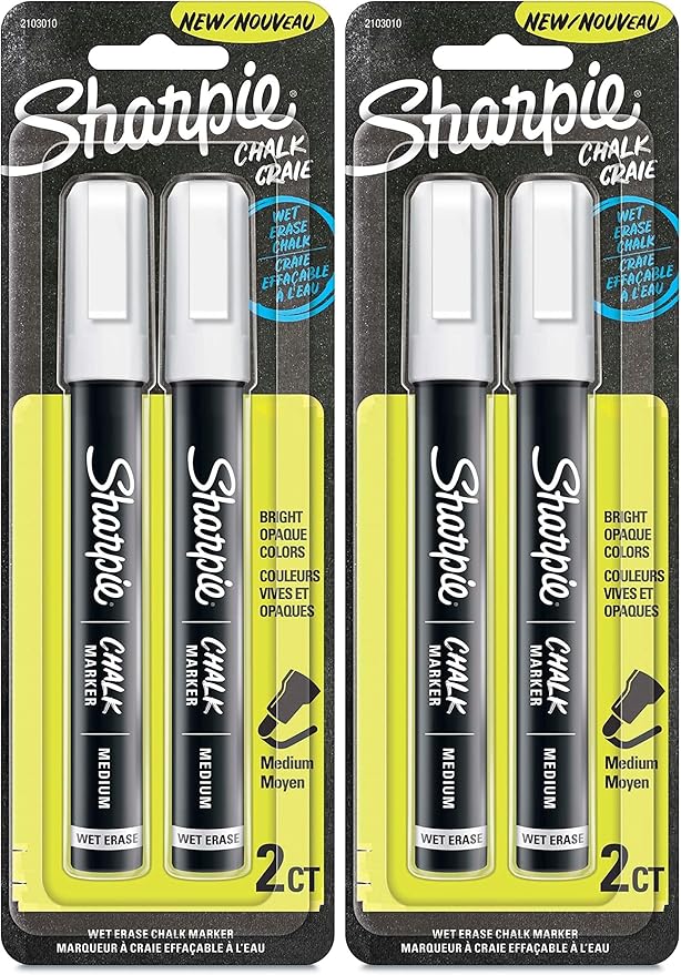SHARPIE Chalk Marker, Wet Erase Markers by Unknown