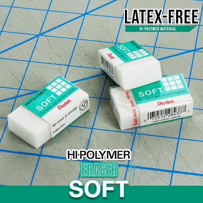 Pentel Hi-Polymer Soft Eraser - Image 5