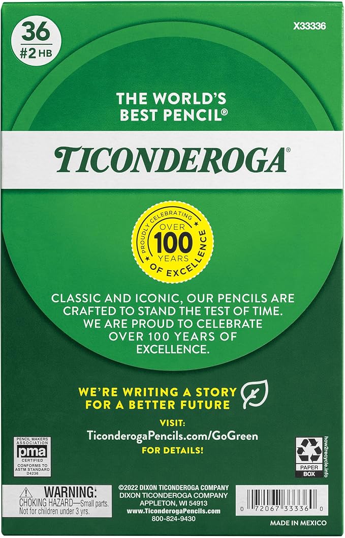 Ticonderoga My First Wood-Cased Pencils, 2 HB - Image 2