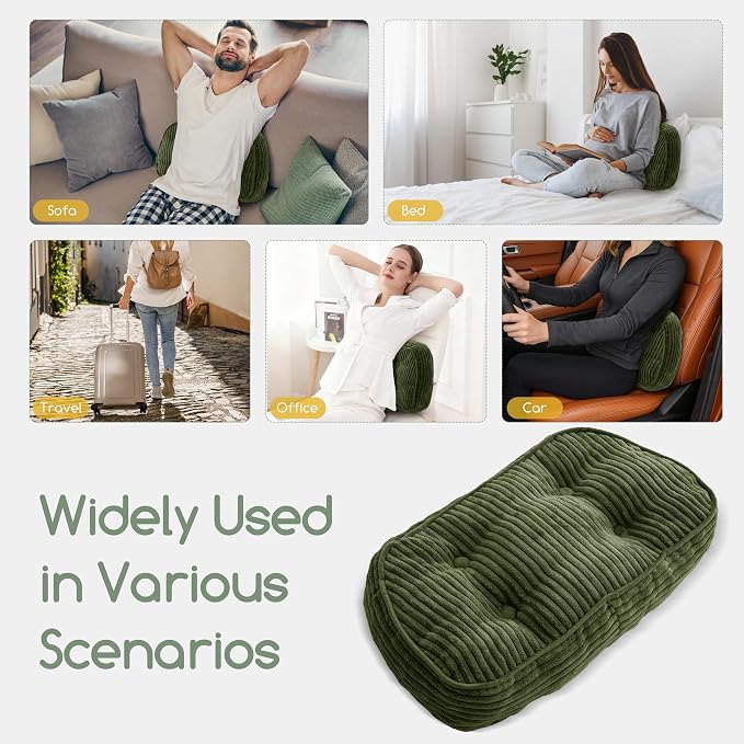 HIGOGOGO Lumbar Support Pillow for Recliner Chair/Accent Chair/Couch/Office - Image 7