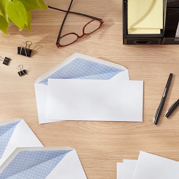 Amazon Basics #10 Security Tinted Business Envelopes - Image 9