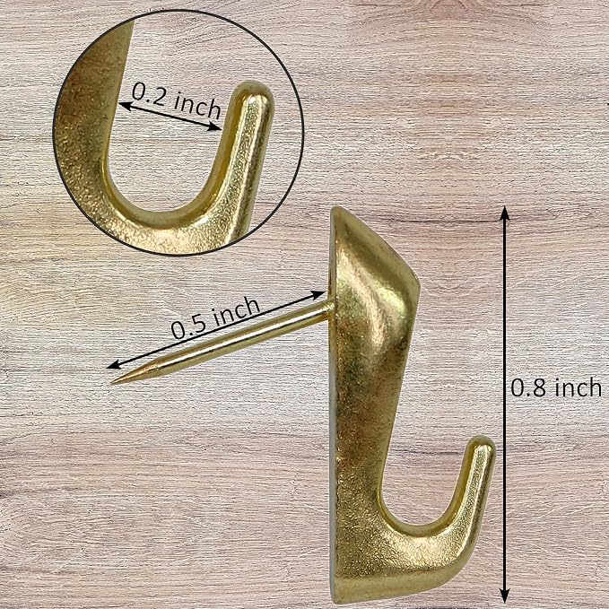 30 PCS Push Pin Picture Hooks, thumbtacks - Image 4