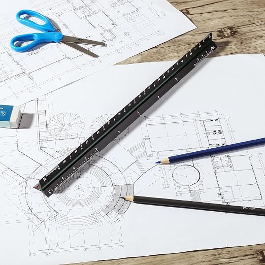 Mr. Pen- Architectural Scale Ruler, 12 Inch, Scale Ruler - Image 8