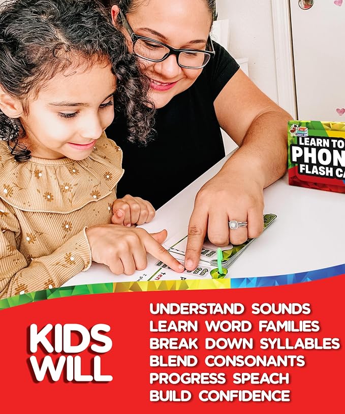 Phonics Flash Cards with Proven Spaced Repetition Learning System - Image 6