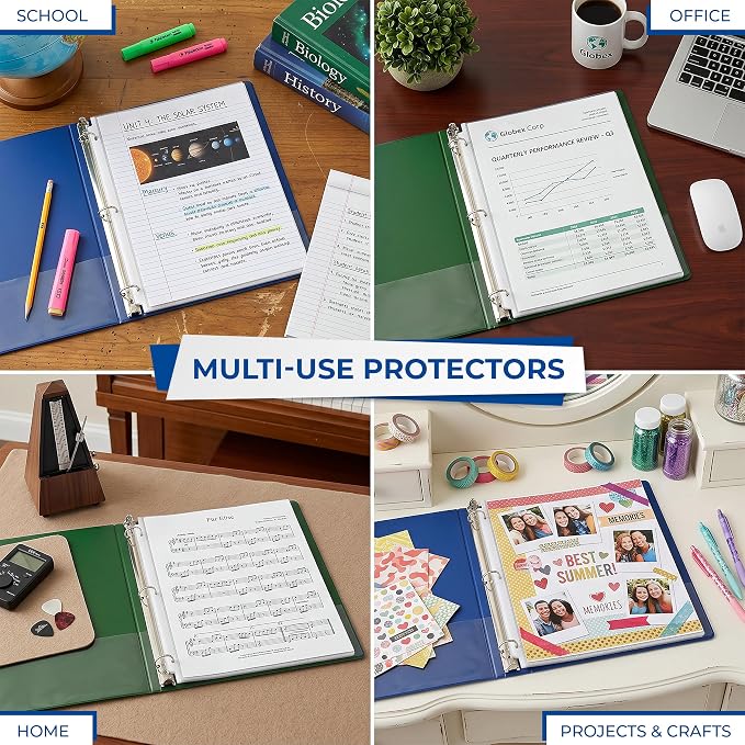 Samsill 200 Pack Sheet Protectors, 8.5x11 Inch Page Protectors - Image 6
