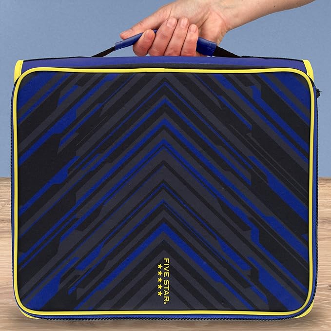 Five Star Zipper Binder 2 Inch O-Rings Case Organiser - Image 5