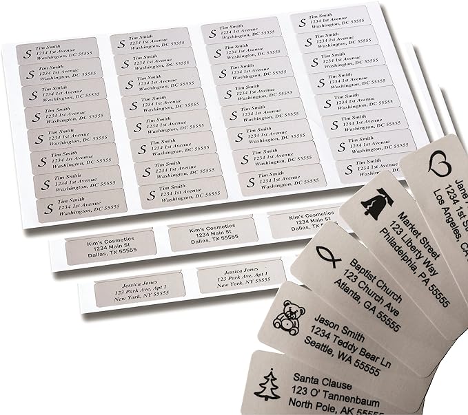 Return Address Labels by 500Labels