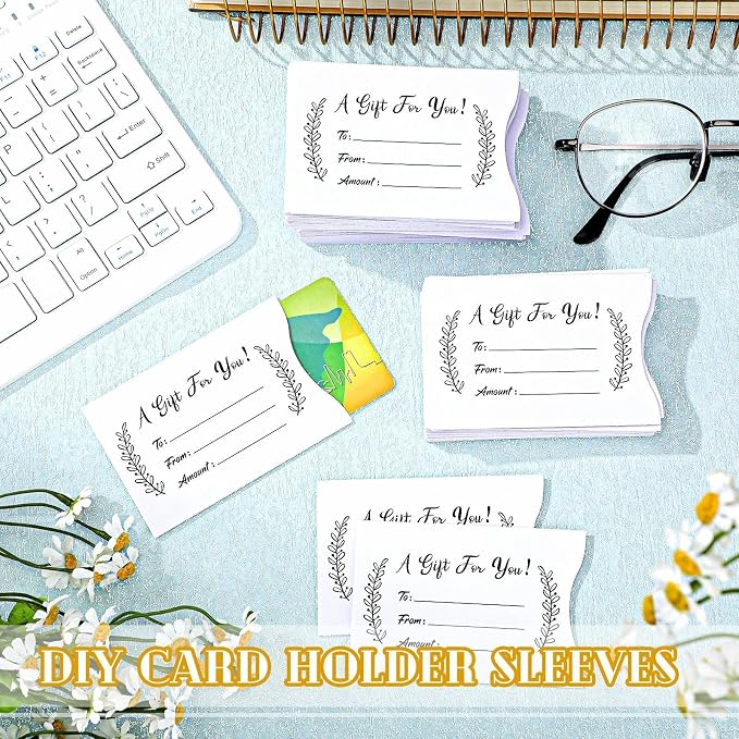 Yinder 600 Pcs Gift Card Envelopes Bulk Thank You Gift Card Sleeves - Image 4