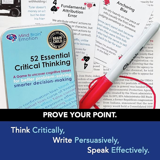 52 Essential Critical Thinking: Smart Flash Cards to Uncover Implicit Biases - Image 5