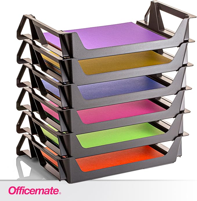 Officemate Recycled Desk Tray, Side Load, 15 1/8 x 8 7/8 x 15 - Image 3