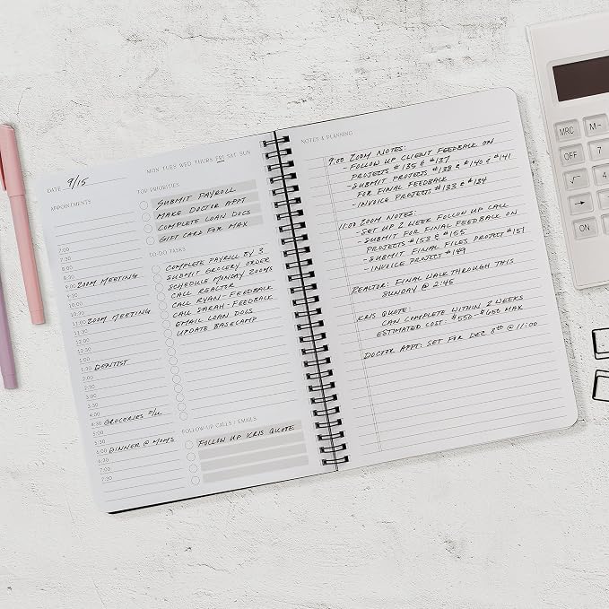 Beautiful Daily Planner And Notebook - Image 7