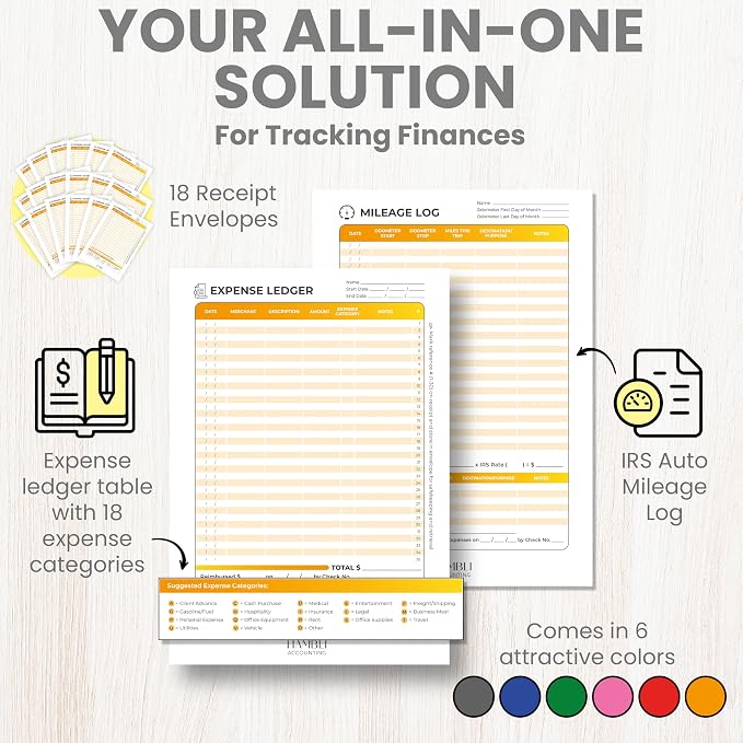 Extra Large Receipt Envelope & Receipts Organizer - Image 2