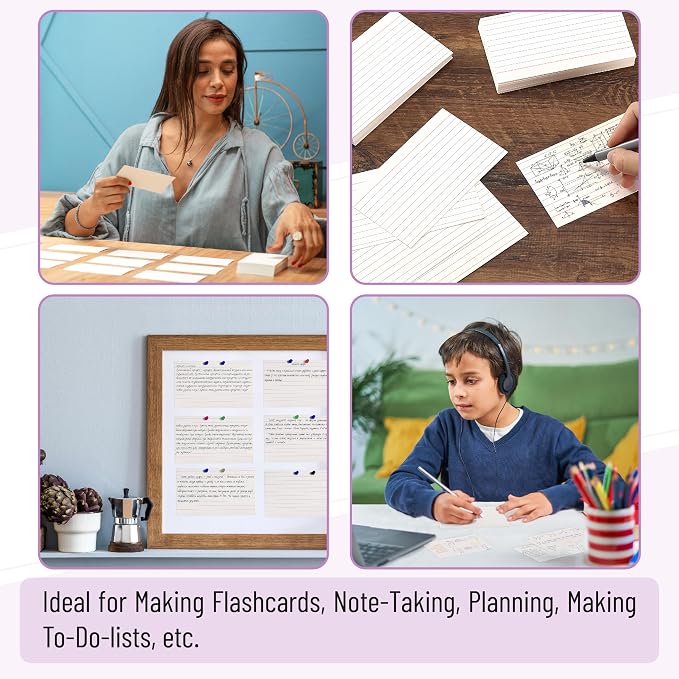Mr. Pen- Lined Index Cards, 100 Cards, Flash Cards, Note Cards | Index Card - Image 6