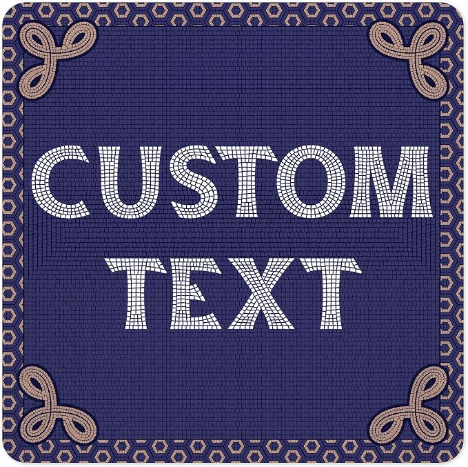 Custom Sign, Custom Street Sign, 11 Font Colors, 13 Font Styles, 4 Hole Options by MySignCenter