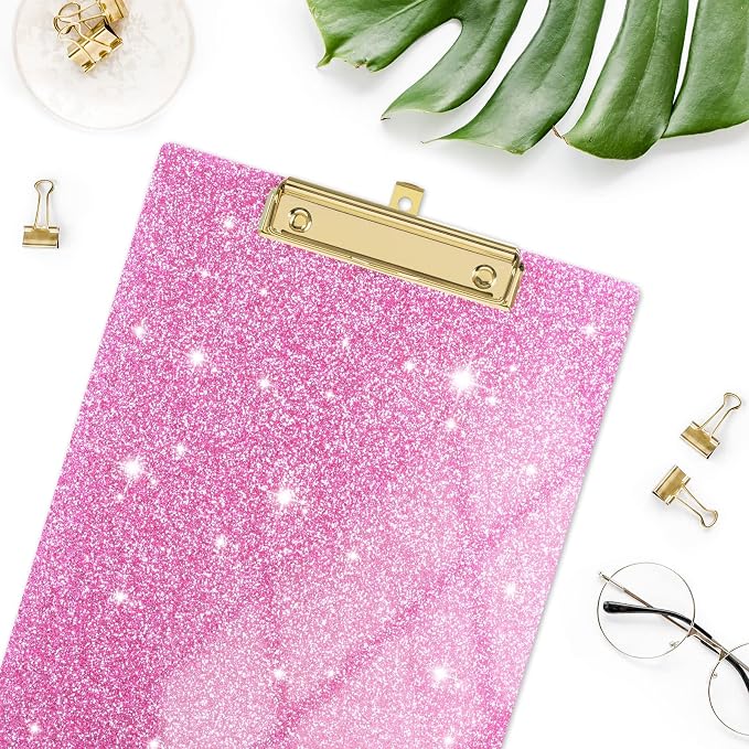 Rimilak Acrylic Glitter Clipboards, Sparkly Board - Image 6