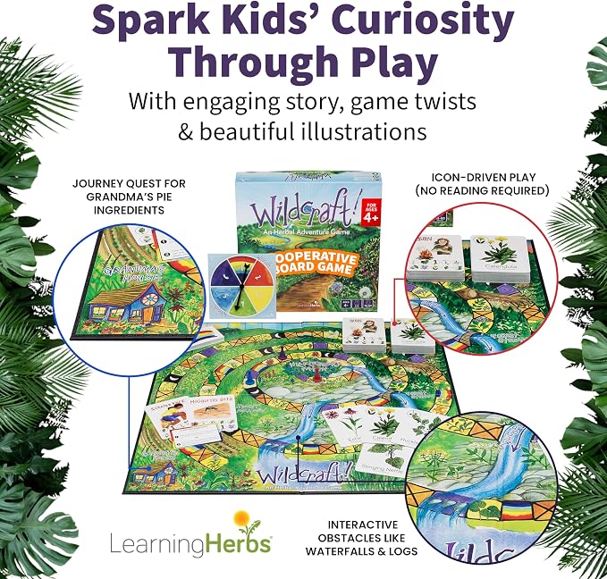 Wildcraft! Board Game – Cooperative Educational Board Game - Image 4