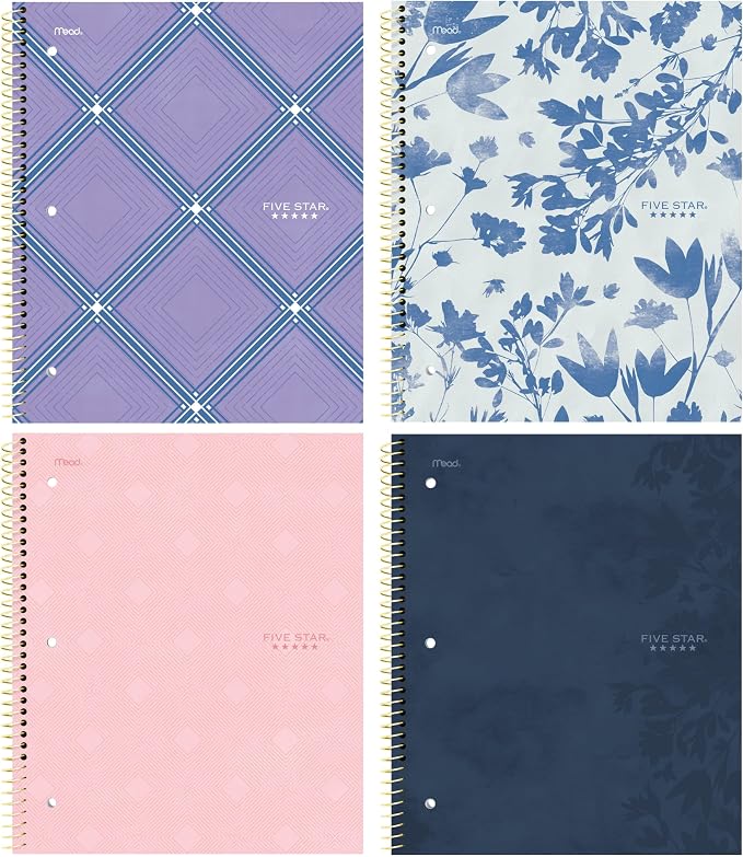 Five Star Spiral Notebook + Study App, 1 Subject, College Ruled Paper, 8-1/2" x - Image 7