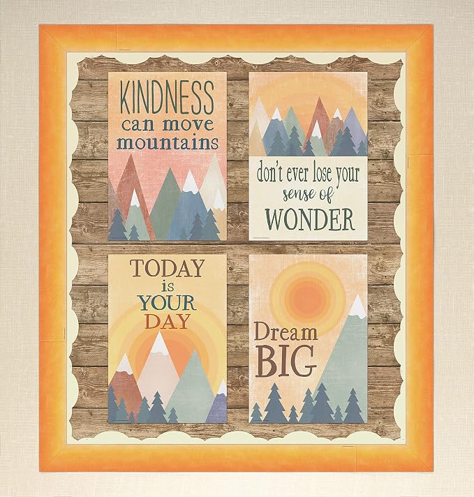 Teacher Created Resources Rustic Wood Better Than Paper Bulletin Board Roll - Image 4