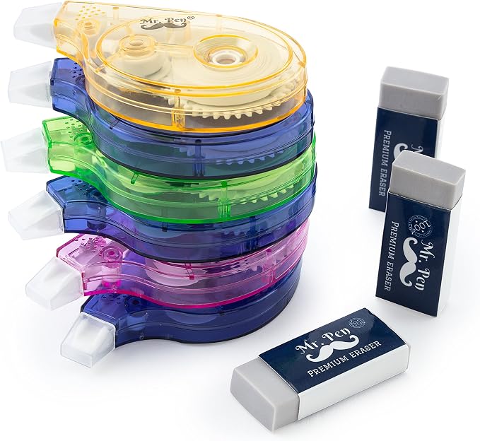 Mr. Pen– 9 Pcs Correction Set, 6 Correction Tapes, 393 inches Each - Image 5