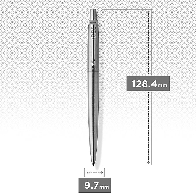 Parker Jotter Ballpoint Pen, Stainless Steel - Image 8