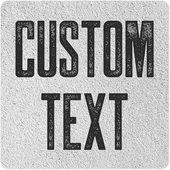 Custom Sign, Custom Street Sign, 11 Font Colors, 13 Font Styles, 4 Hole Options by MySignCenter