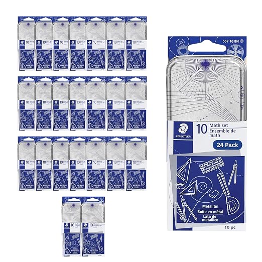 STAEDTLER 10-Piece Math Set by Staedtler