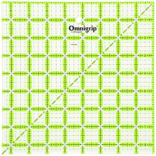 Omnigrip Neon Quilters Ruler by Omnigrid