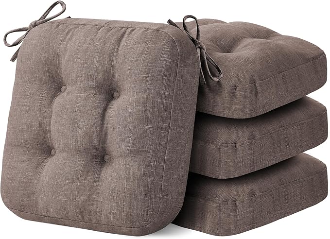 IASEAHK Chair Cushions for Dining Chairs, Dining Chair Cushions, Tufted Indoor by IASEAHK