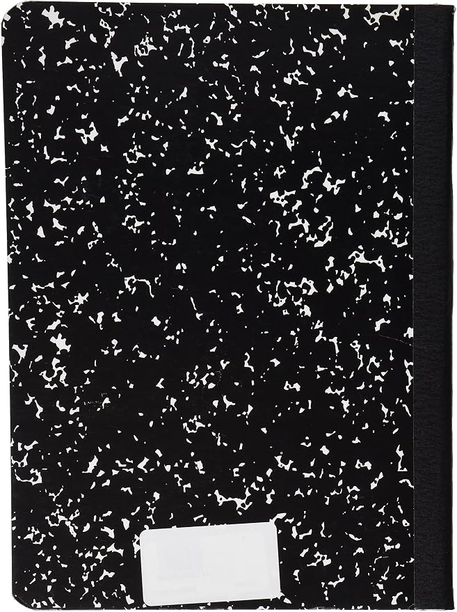 School Smart Hard Cover Composition Book, 9-3/4 x 7-1/2 Inches, 100 Sheets - Image 2