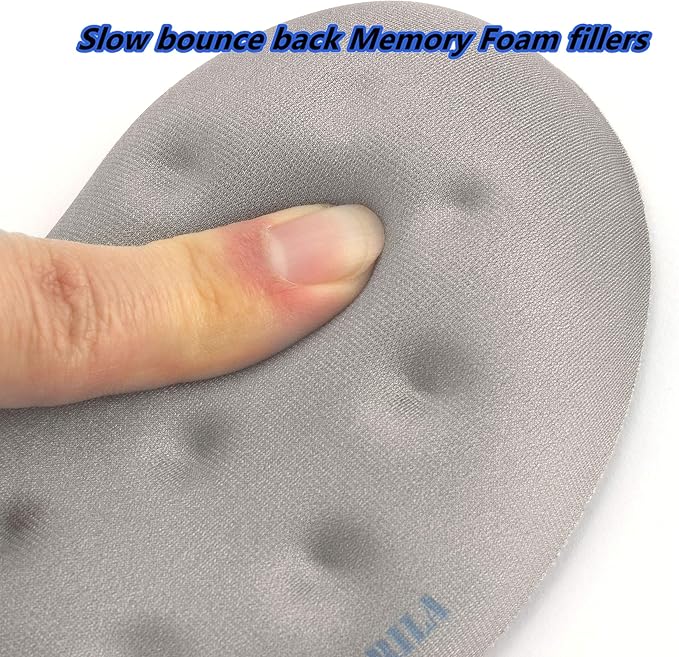 BRILA Ergonomic Memory Foam Mouse Wrist Rest Support Pad Cushion - Image 5