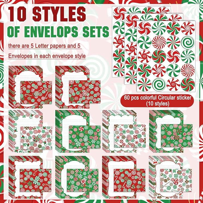 TaoBary 160 Pcs Stationery Paper Set 50 Double Sided Stationery Papers - Image 5