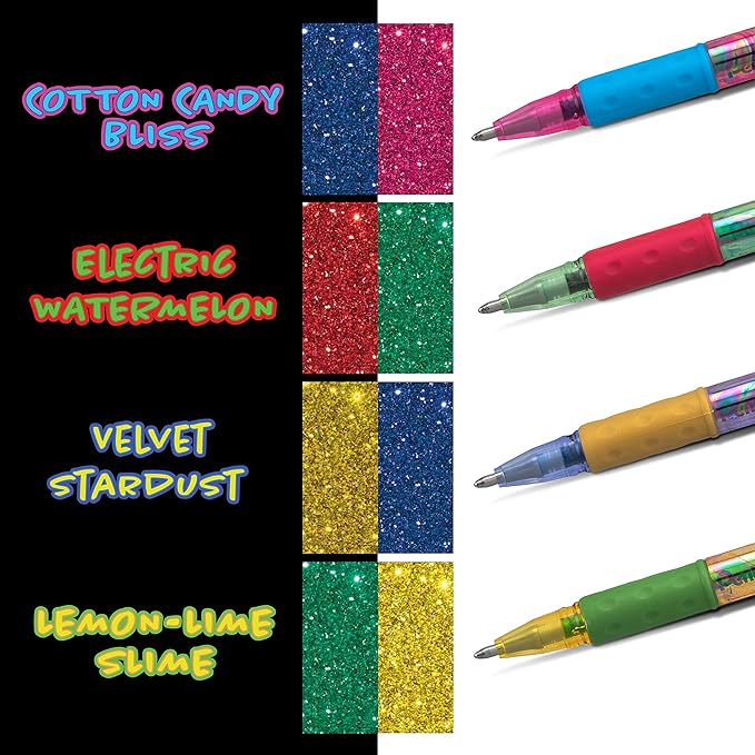 Pentel Arts Krazy Pop Iridescent Gel Pen, Bold Line - Image 5