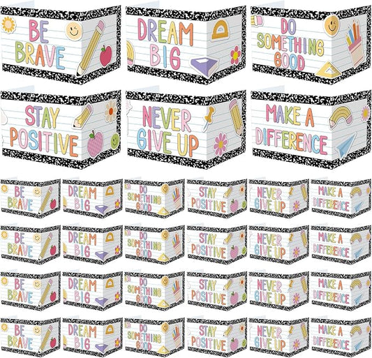 Honoson 24 Pcs Bulk Inspirational Privacy Folders by Honoson
