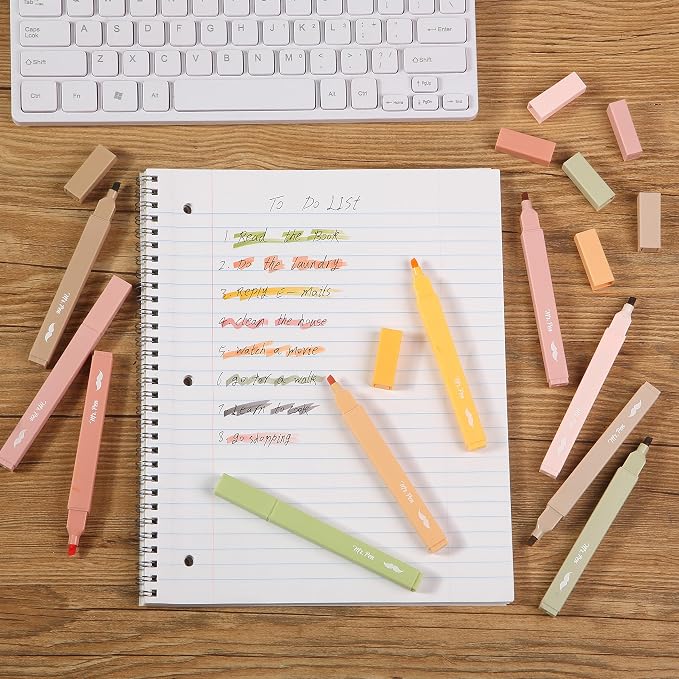 Mr. Pen- Aesthetic Highlighters No Bleed, 10 Pack, Cute Highlighters Assorted - Image 8