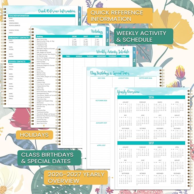 2026-2027 Teacher Planner, JUL 2026 - Image 5