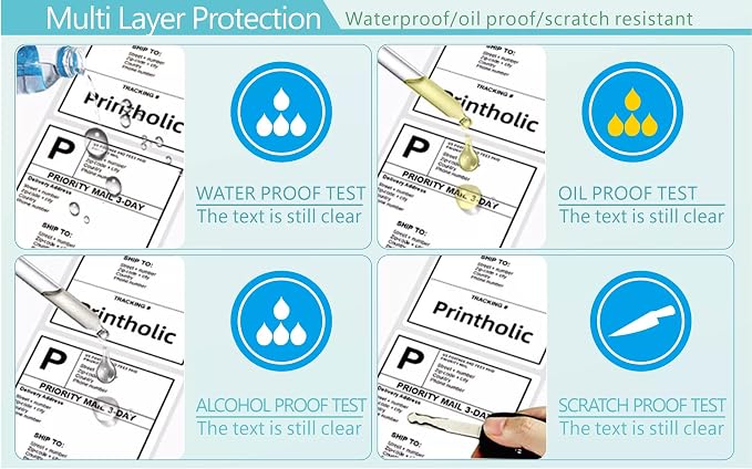 4" x 6" Direct Thermal Labels Roll, 450 Per Stack, Elton Printers - Image 6
