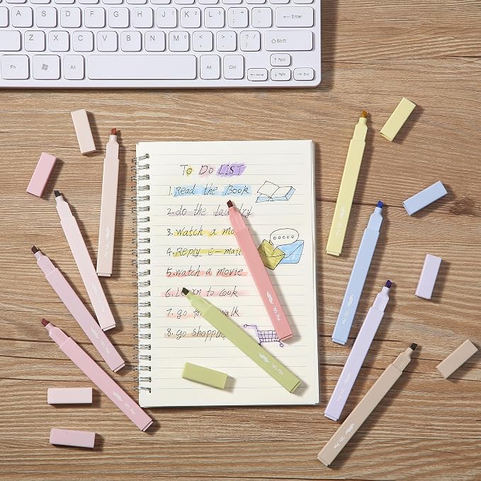 Mr. Pen- Aesthetic Highlighters No Bleed, 10 Pack, Cute Highlighters Assorted - Image 9