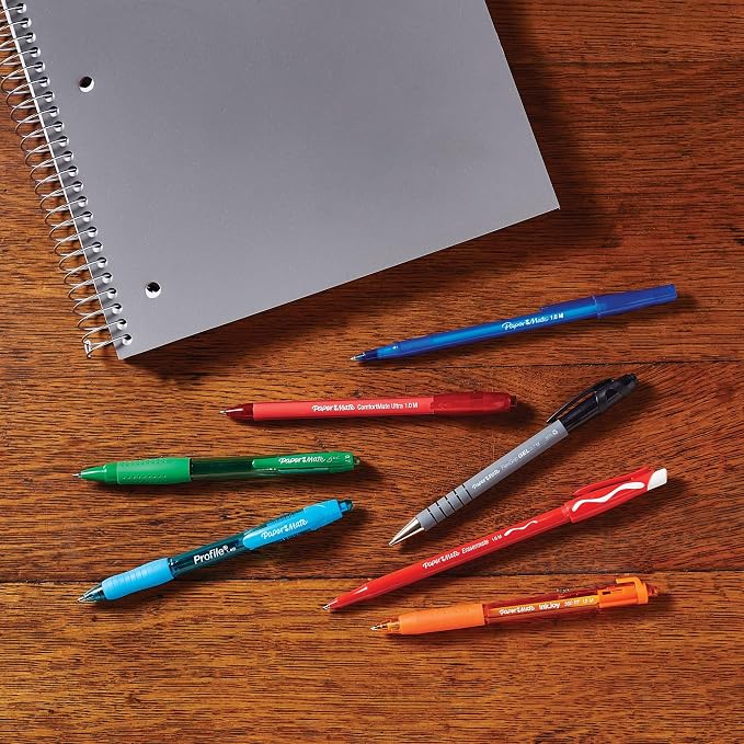 Paper Mate FlexGrip Ultra Retractable Ballpoint Pens, Medium Point, Teacher - Image 2